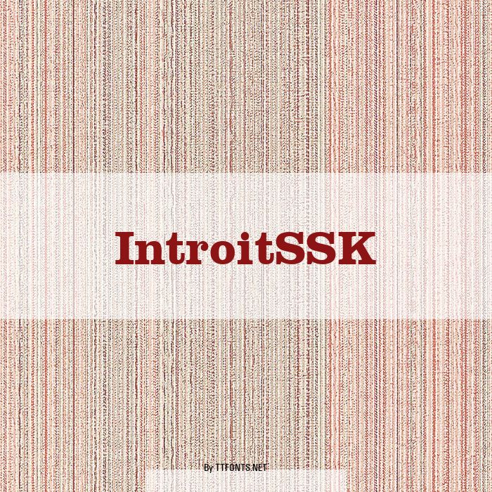 IntroitSSK example